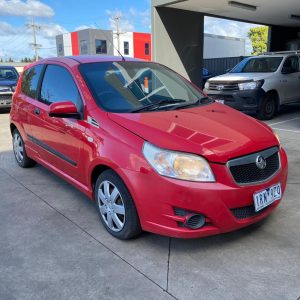 Car Wreckers - Holden Barina 2009 Red Manual Petrol
