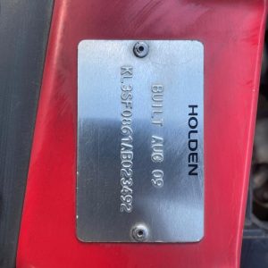 Car Wreckers - Holden Barina 2009 Red Manual Petrol