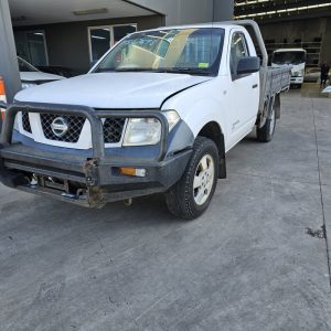 Car Wreckers - Nissan Navara 2009 White Manual Diesel - Car Parts, Used Parts, Auto Parts