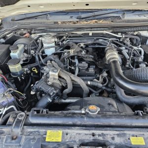Car Wreckers - Nissan Navara 2009 White Manual Diesel - Car Parts, Used Parts, Auto Parts