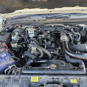 Car Wreckers - Nissan Navara 2009 White Manual Diesel - Car Parts, Used Parts, Auto Parts