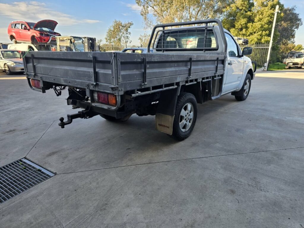 Car Wreckers - Nissan Navara 2009 White Manual Diesel - Car Parts, Used Parts, Auto Parts