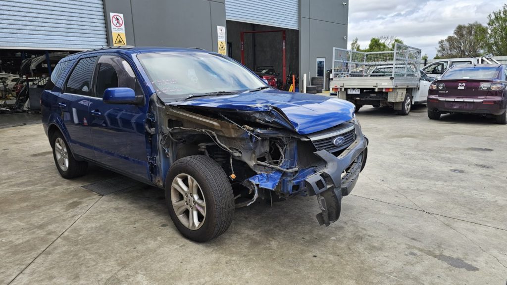 Car Wreckers - Ford Territory 2010 Blue Auto Petrol
