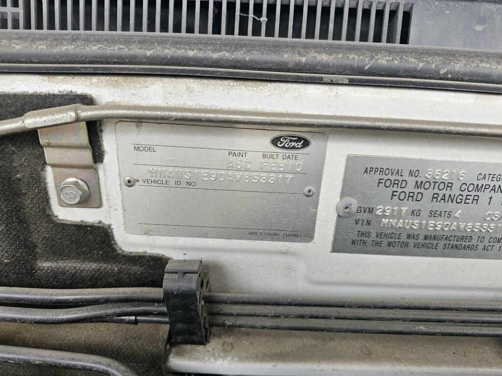 Car Wreckers - Ford Ranger 2010