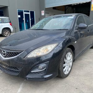 Car Wreckers - Mazda 6 2010 Black Auto Petrol