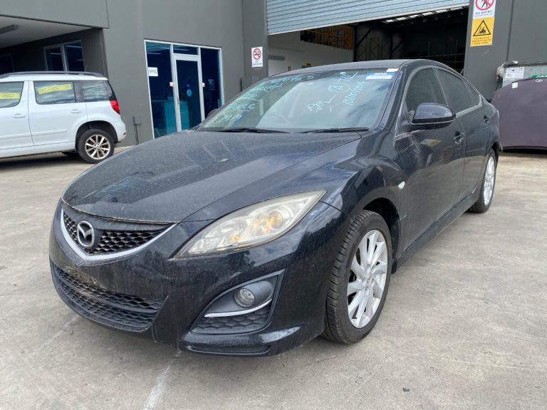 Car Wreckers - Mazda 6 2010 Black Auto Petrol