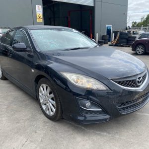 Car Wreckers - Mazda 6 2010 Black Auto Petrol