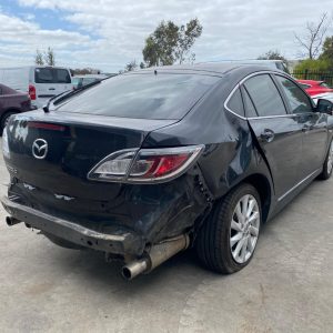 Car Wreckers - Mazda 6 2010 Black Auto Petrol