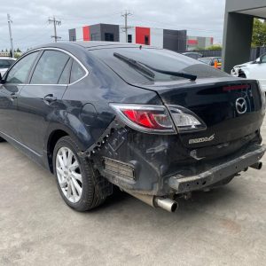 Car Wreckers - Mazda 6 2010 Black Auto Petrol