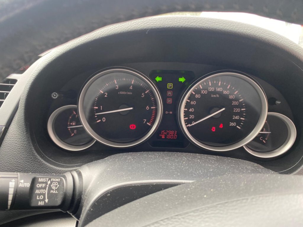 Car Wreckers - Mazda 6 2010 Black Auto Petrol