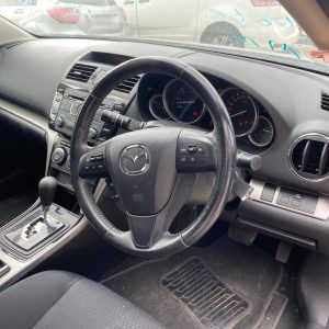 Car Wreckers - Mazda 6 2010 Black Auto Petrol