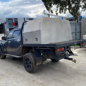 Car Wreckers - Mitsubishi Triton 2010 Black Manual Diesel