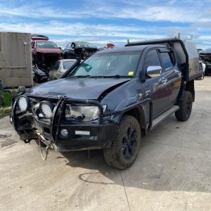Car Wreckers - Mitsubishi Triton 2010 Black Manual Diesel