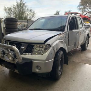 Car Wreckers - Nissan Navara 2010 Silver Auto Diesel - Used Parts, Auto Parts