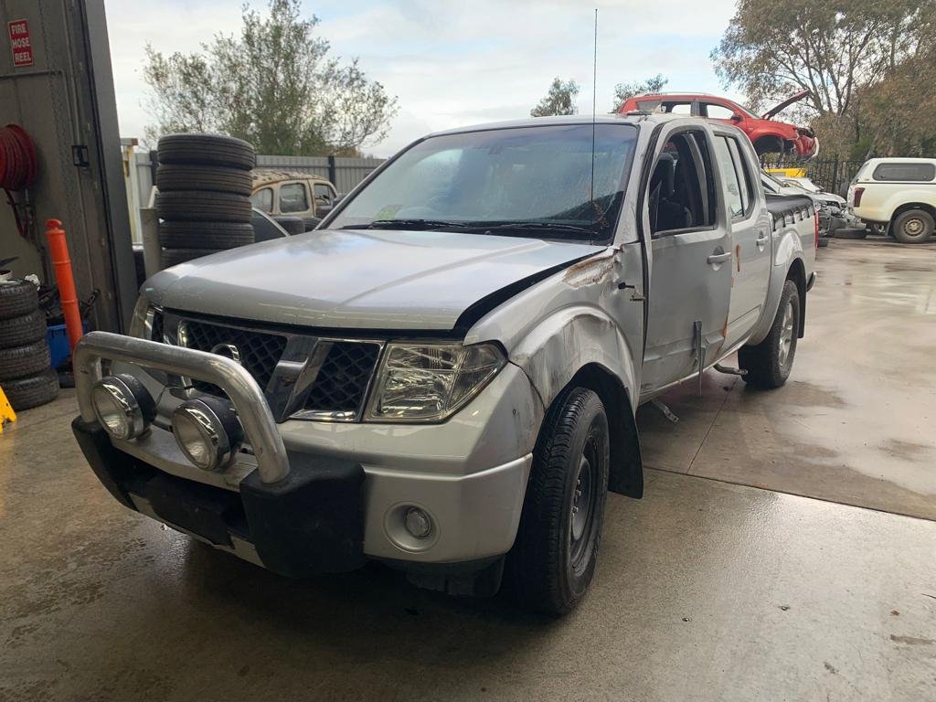 Car Wreckers - Nissan Navara 2010 Silver Auto Diesel - Used Parts, Auto Parts