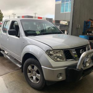 Car Wreckers - Nissan Navara 2010 Silver Auto Diesel - Used Parts, Auto Parts