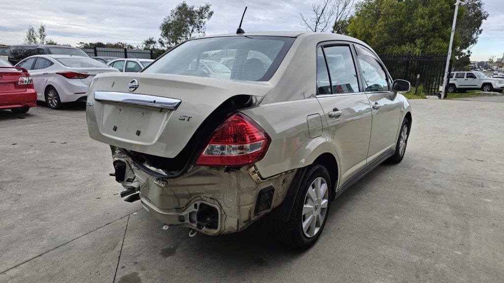 Nissan Tida 2010 SC11 1.8L MR18DE DOHC 16v Petrol 4cyl 93kW Sedan FWD