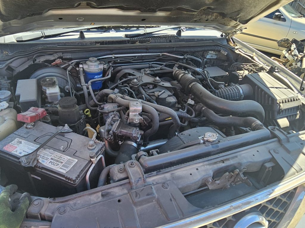 Car Wreckers - Nissan Navara 2010 Silver Auto Diesel