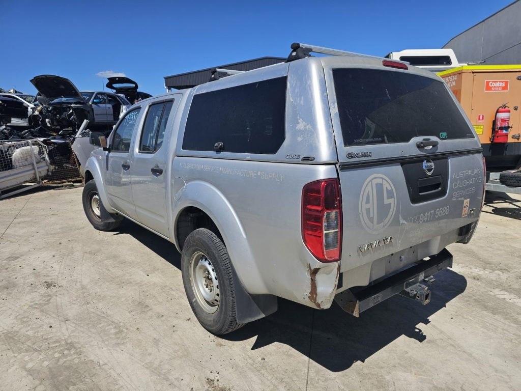 Car Wreckers - Nissan Navara 2010 Silver Auto Diesel