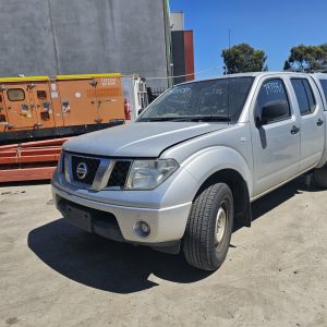 Car Wreckers - Nissan Navara 2010 Silver Auto Diesel