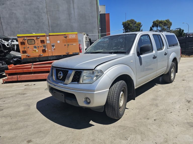 Car Wreckers - Nissan Navara 2010 Silver Auto Diesel