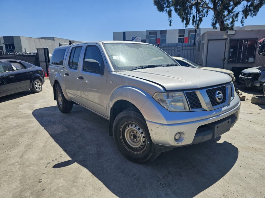 Car Wreckers - Nissan Navara 2010 Silver Auto Diesel