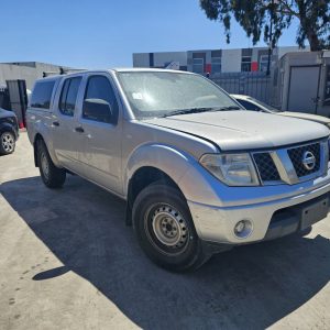 Car Wreckers - Nissan Navara 2010 Silver Auto Diesel