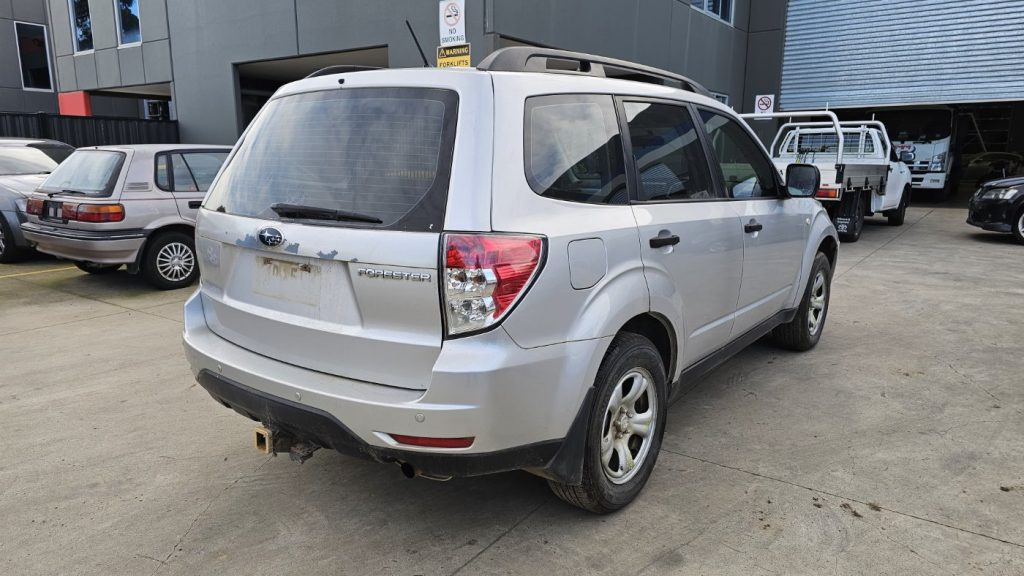 Car Wreckers - Subaru Forestor 2010 Silver Auto Petrol