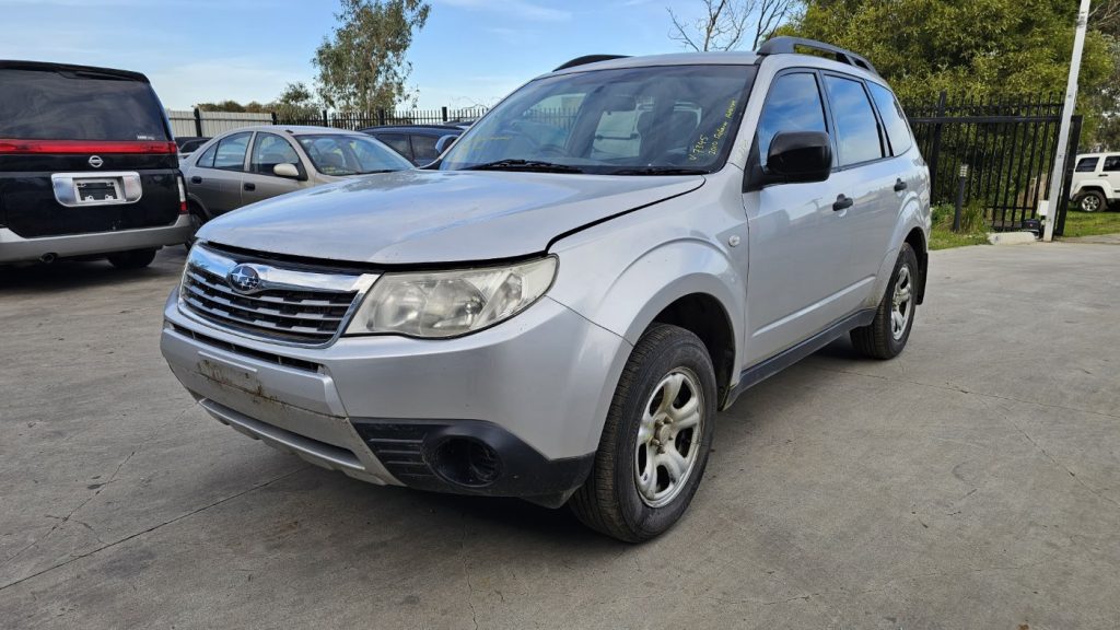 Car Wreckers - Subaru Forestor 2010 Silver Auto Petrol