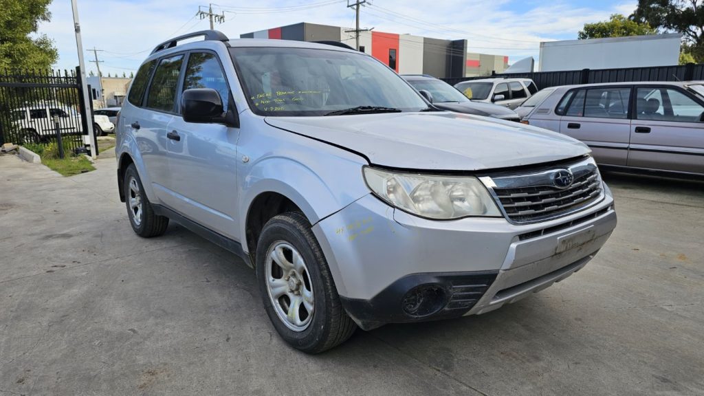 Car Wreckers - Subaru Forestor 2010 Silver Auto Petrol