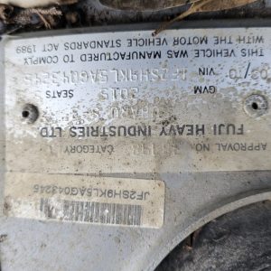 Car Wreckers - Subaru Forestor 2010 Silver Auto Petrol