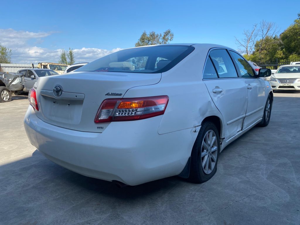 Car Wreckers - Toyota Camry 2010 White Auto Petrol