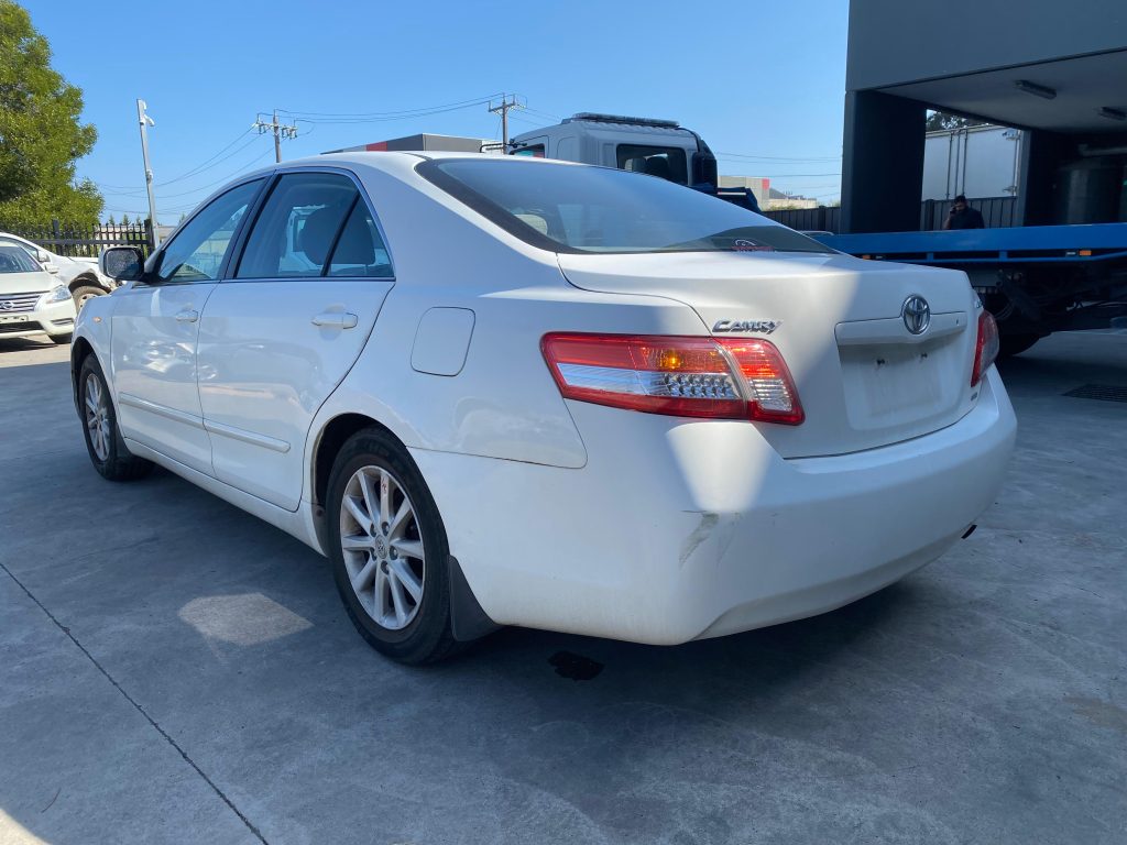 Car Wreckers - Toyota Camry 2010 White Auto Petrol