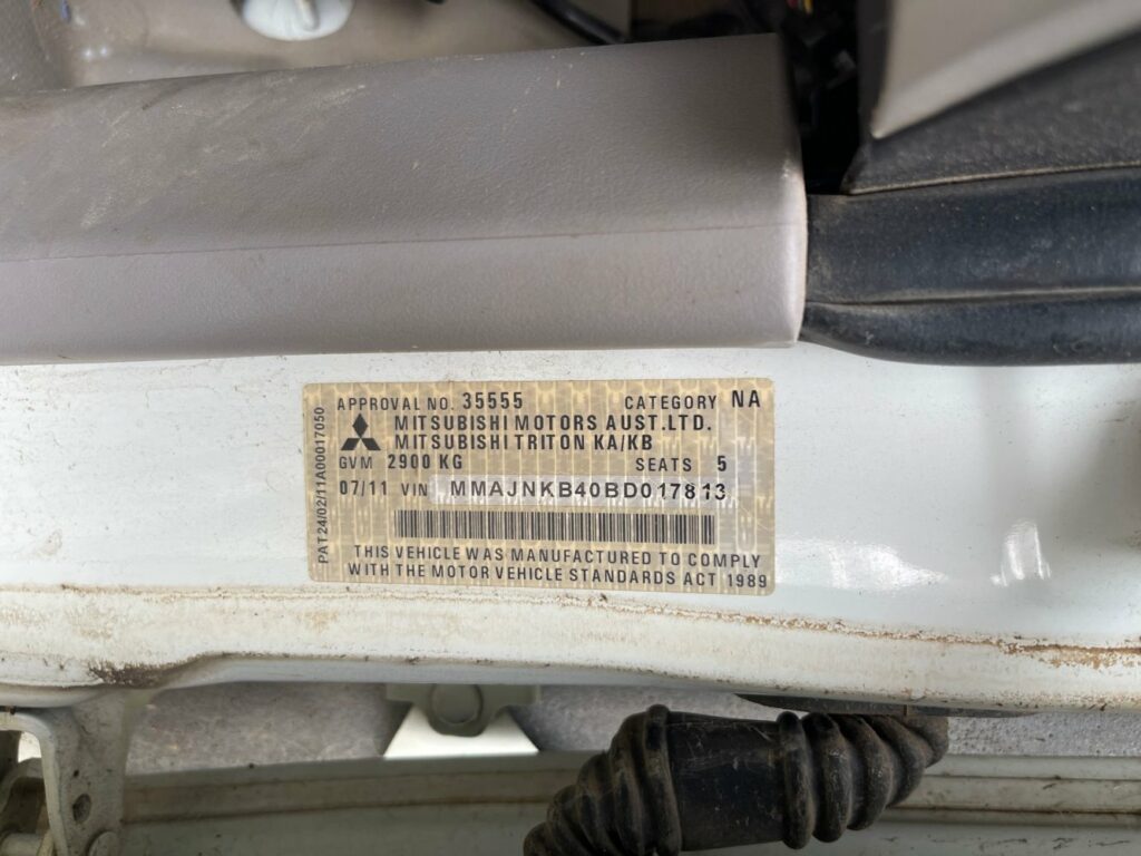 Car Wrecking - 2011 Mitsubishi Triton