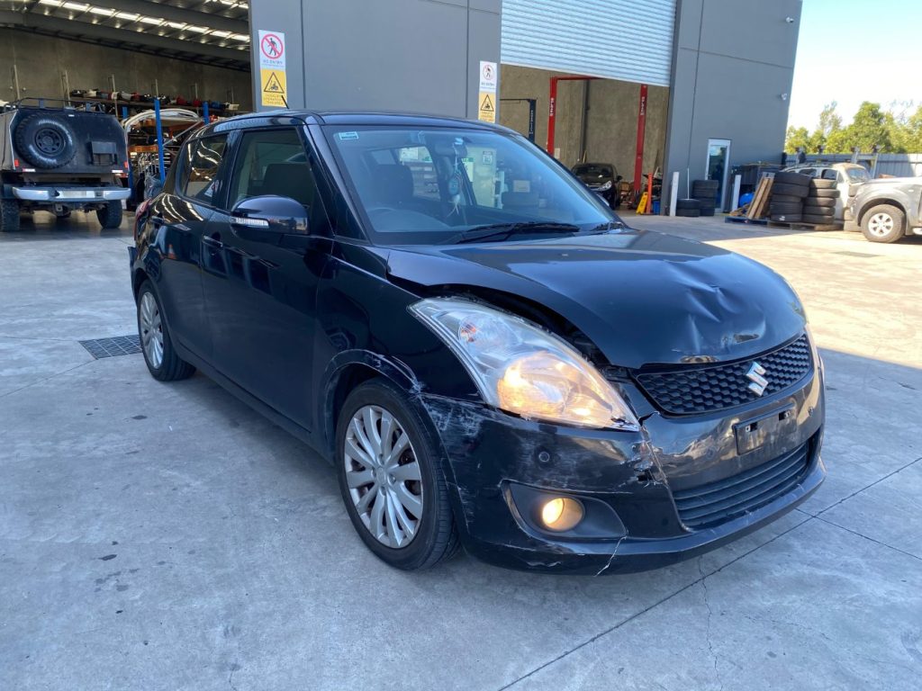 Car Wreckers - Suzuki Swift 2011 Black Auto Petrol