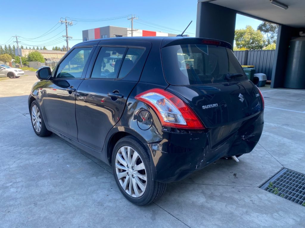 Car Wreckers - Suzuki Swift 2011 Black Auto Petrol