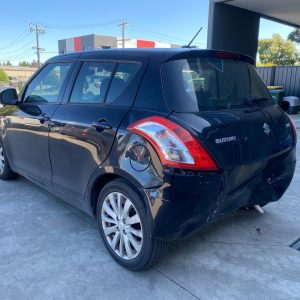 Car Wreckers - Suzuki Swift 2011 Black Auto Petrol