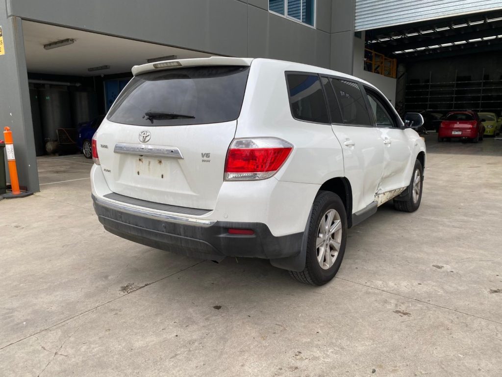 Toyota Kluger 2011 GSU40R 3.5L 2GR-FE DOHC 24v Petrol V6 201kW SUV FWD