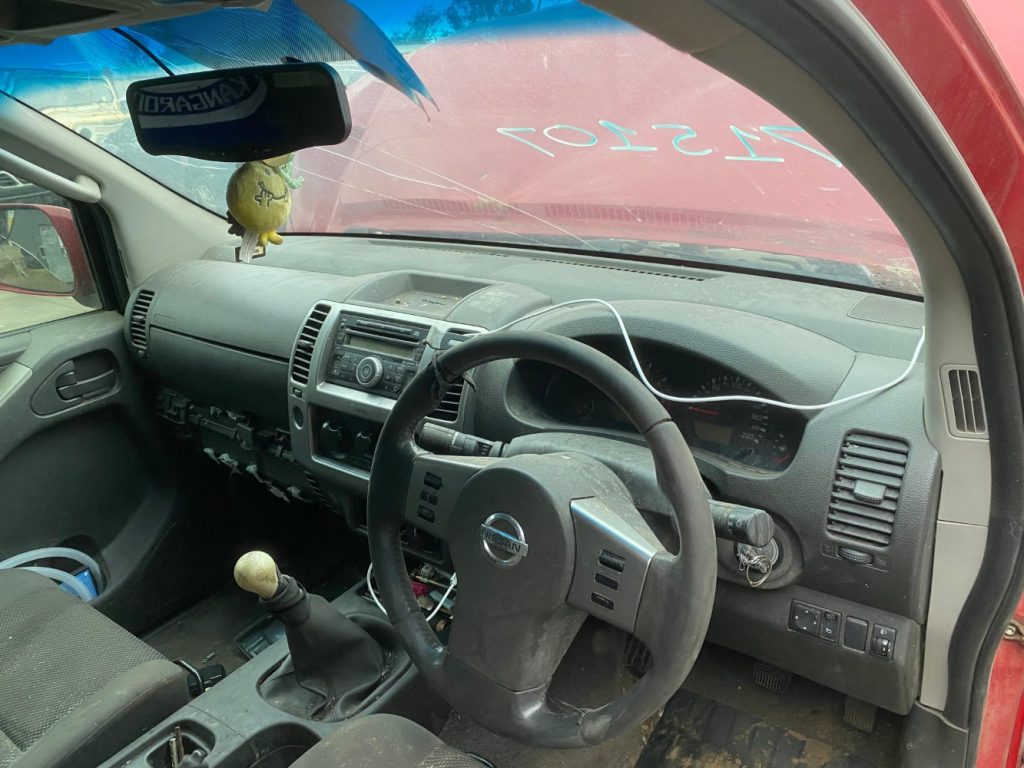 Car Wreckers - Nissan Navara 2011 Red Manual Diesel