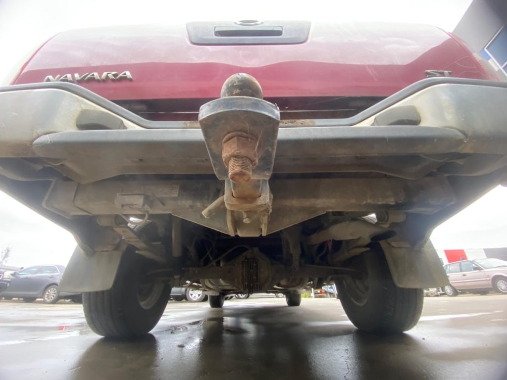 Car Wreckers - Nissan Navara 2011 Red Manual Diesel