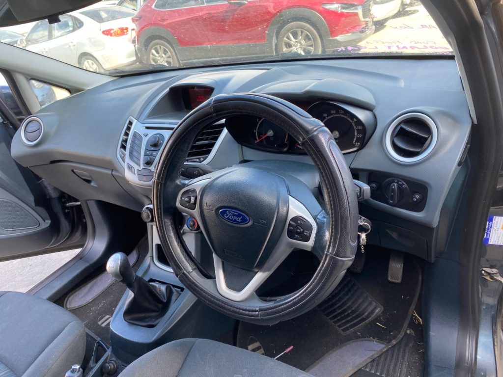 Car Wreckers - Ford Fiesta 2012 Grey Auto Petrol