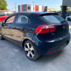 Car Wreckers - Kia Rio 2012 Black Auto Petrol