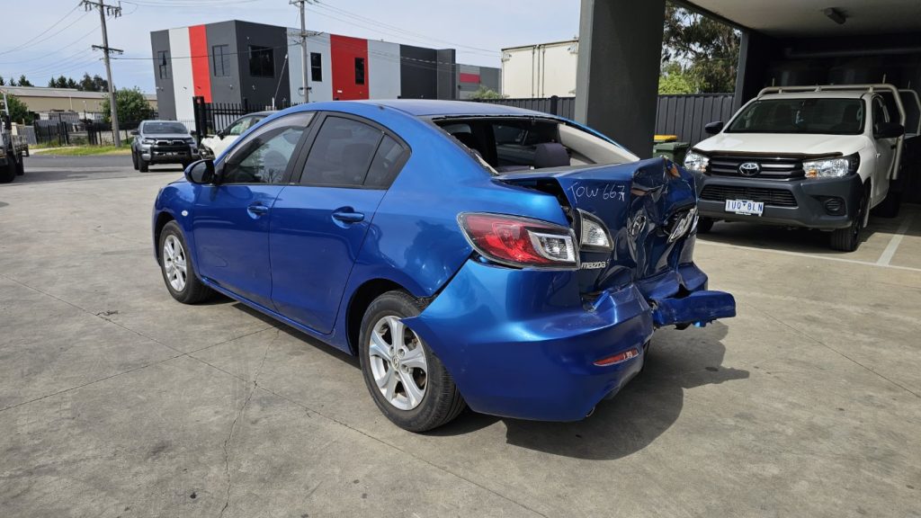 Car Wreckers - Mazda 3 2012 Blue Auto Petrol