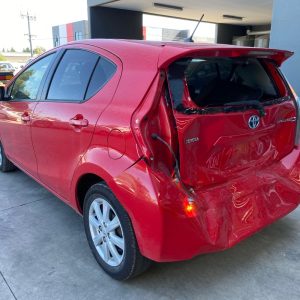 Car Wreckers - Toyota Prius 2012 Red Auto Petrol/Electric