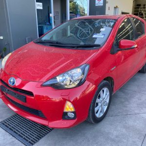 Car Wreckers - Toyota Prius 2012 Red Auto Petrol/Electric