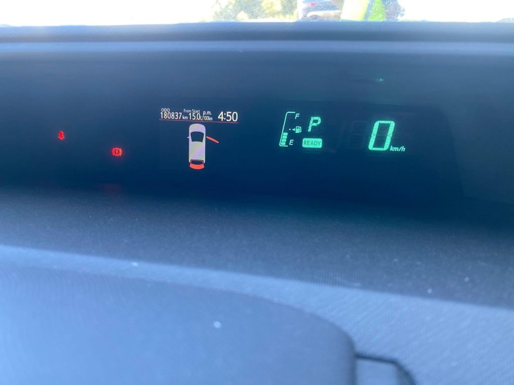 Car Wreckers - Toyota Prius 2012 Red Auto Petrol/Electric