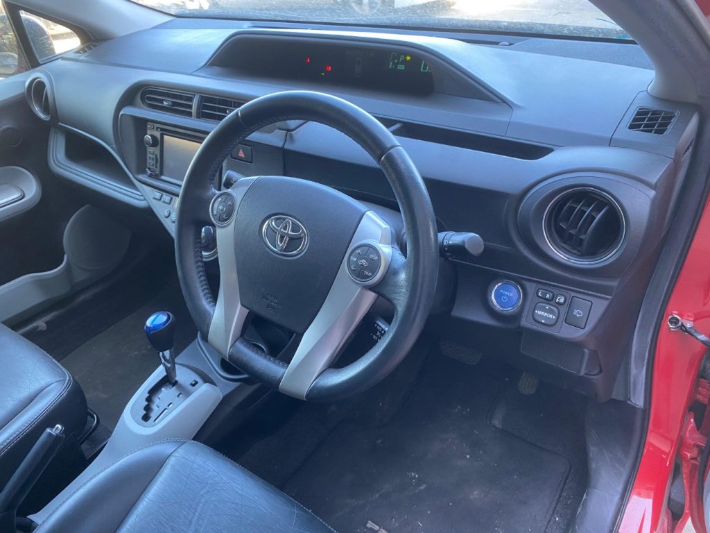 Car Wreckers - Toyota Prius 2012 Red Auto Petrol/Electric