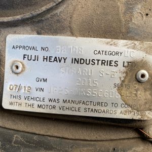 Car Wreckers - Subaru Forester 2012 Blue Auto Petrol