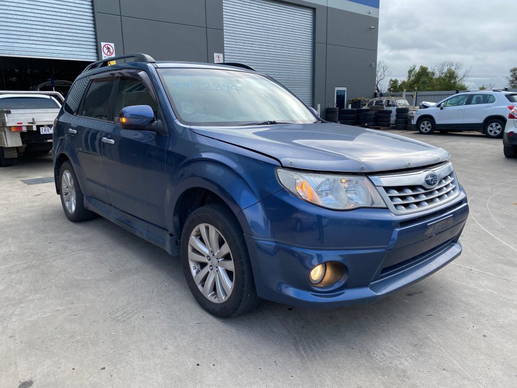 Car Wreckers - Subaru Forester 2012 Blue Auto Petrol