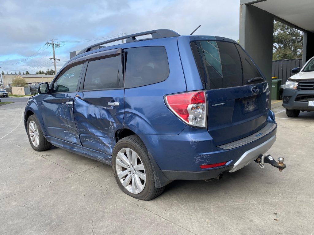 Car Wreckers - Subaru Forester 2012 Blue Auto Petrol